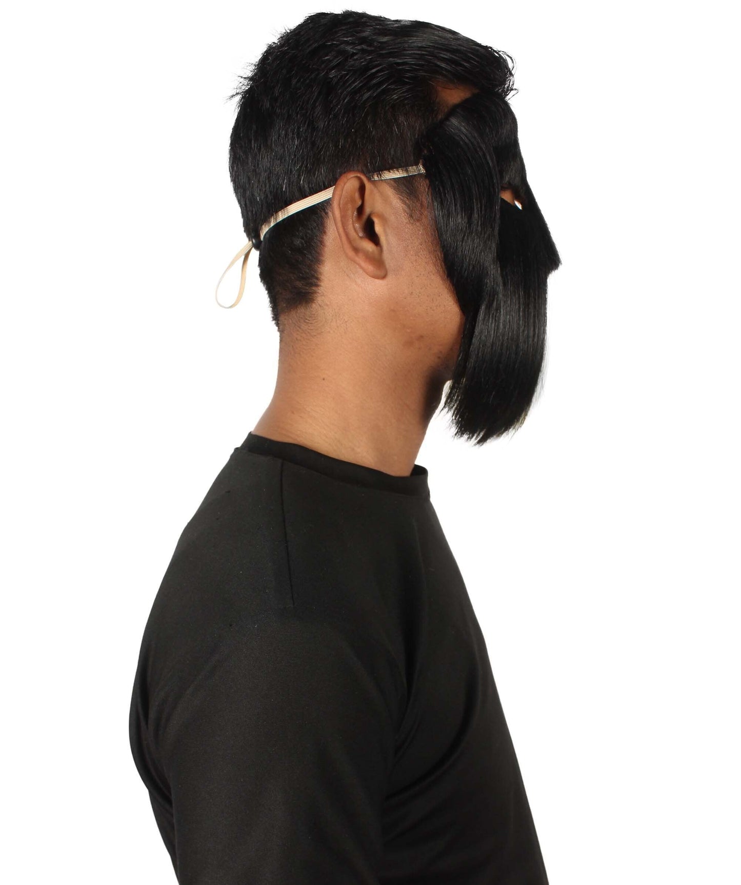 Blonde & Black Carnival Eye Mask