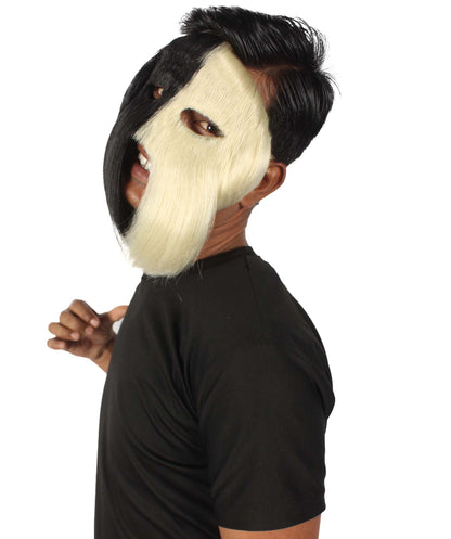 Blonde & Black Carnival Eye Mask