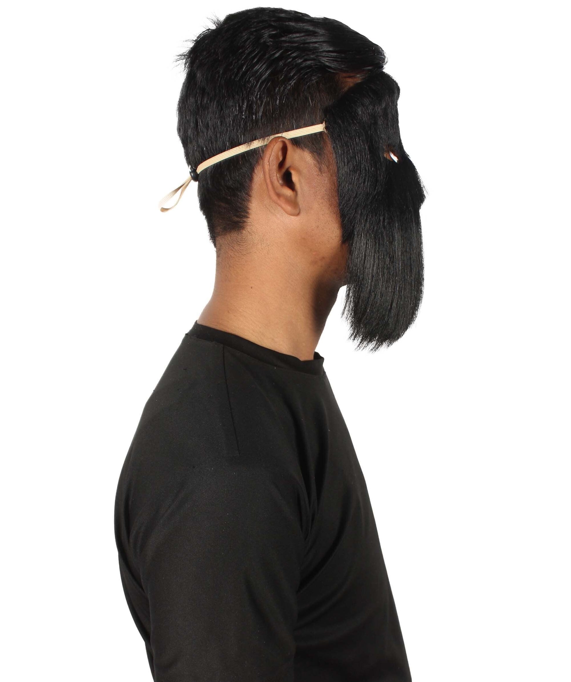 White & Black Carnival Eye Mask