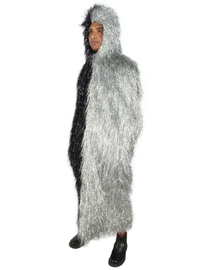 HPO  Men's Medieval Fantasy TV Series King North Fur Faux Costume Bundle