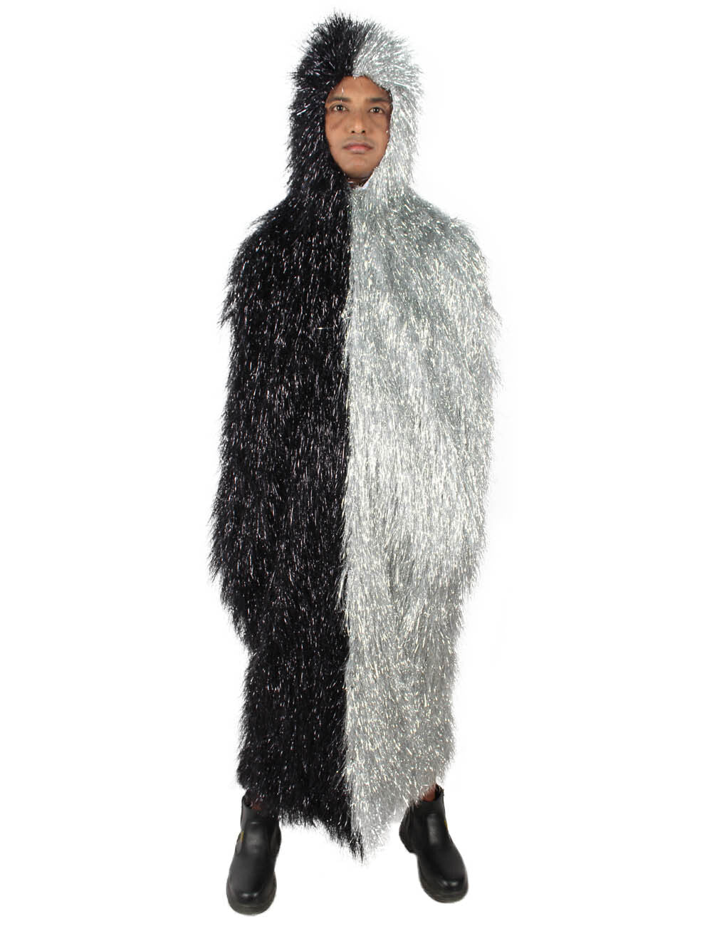 HPO  Men's Medieval Fantasy TV Series King North Fur Faux Costume Bundle