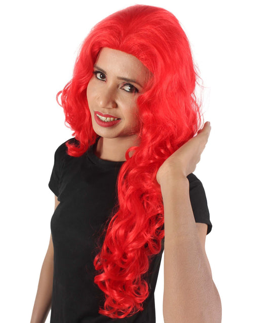 Red Disco Diva Wig 