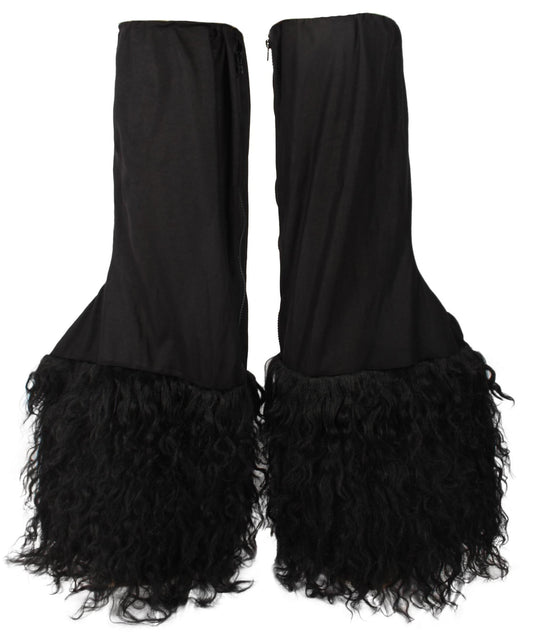 Unisex Hairy Warrior Ape Wookie Pair Stilt Covers 