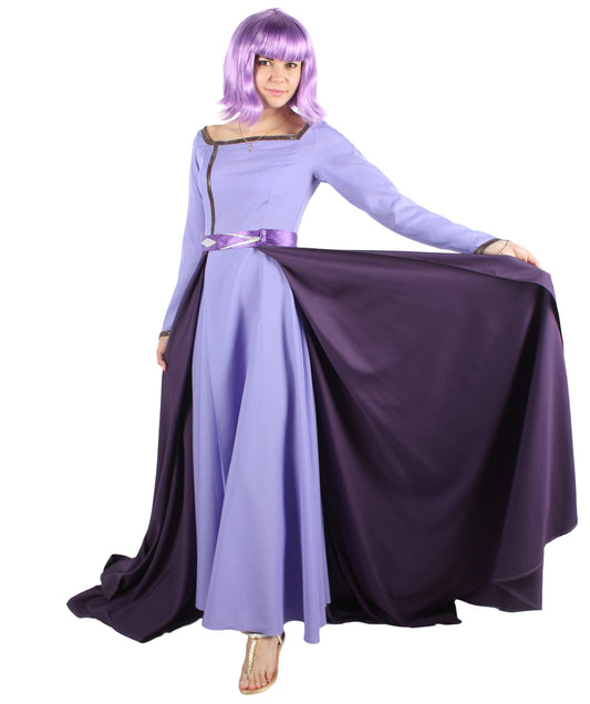  Women's Purple Winter Princess Costume