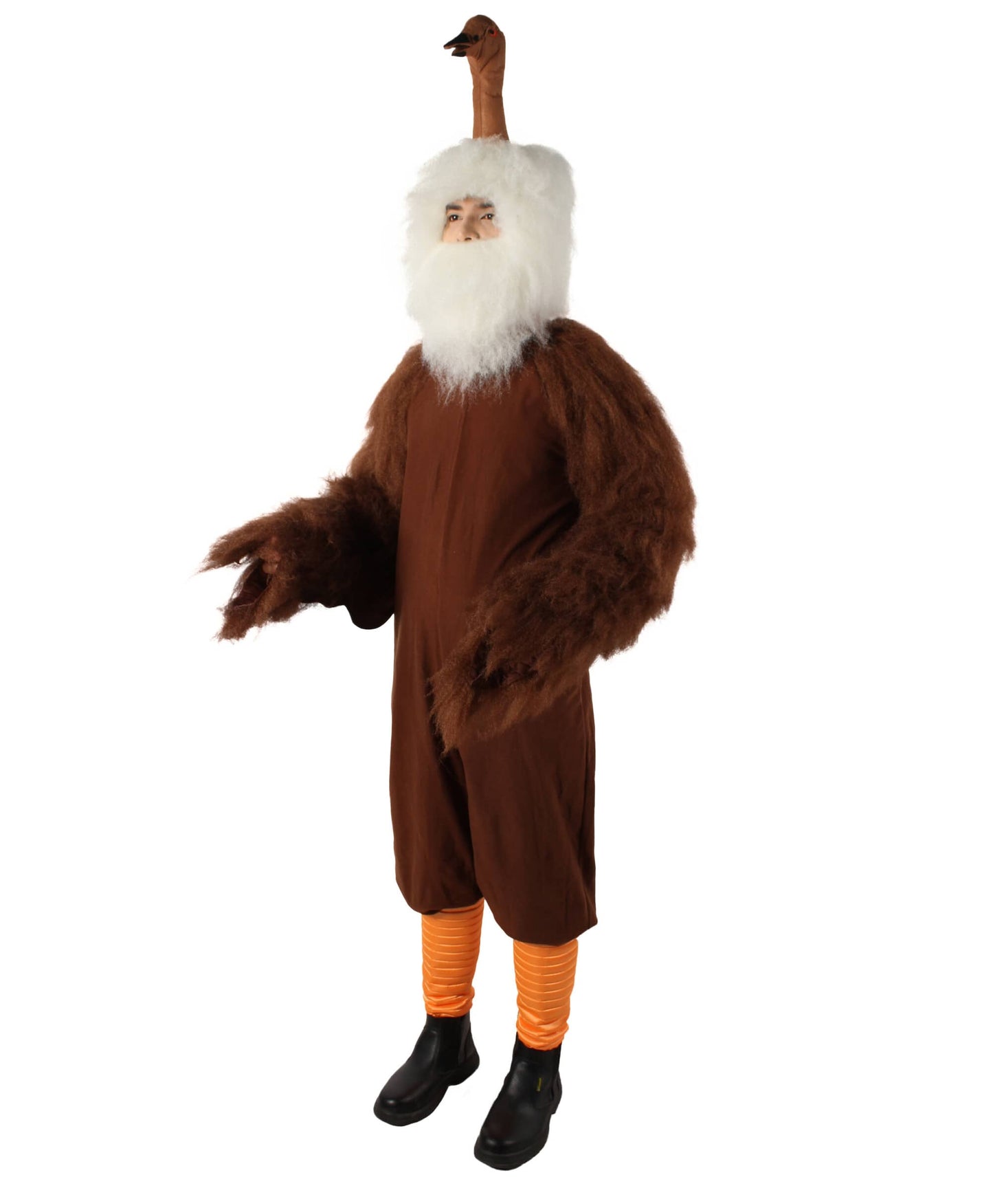 Unisex Vulture Full Fur Costume