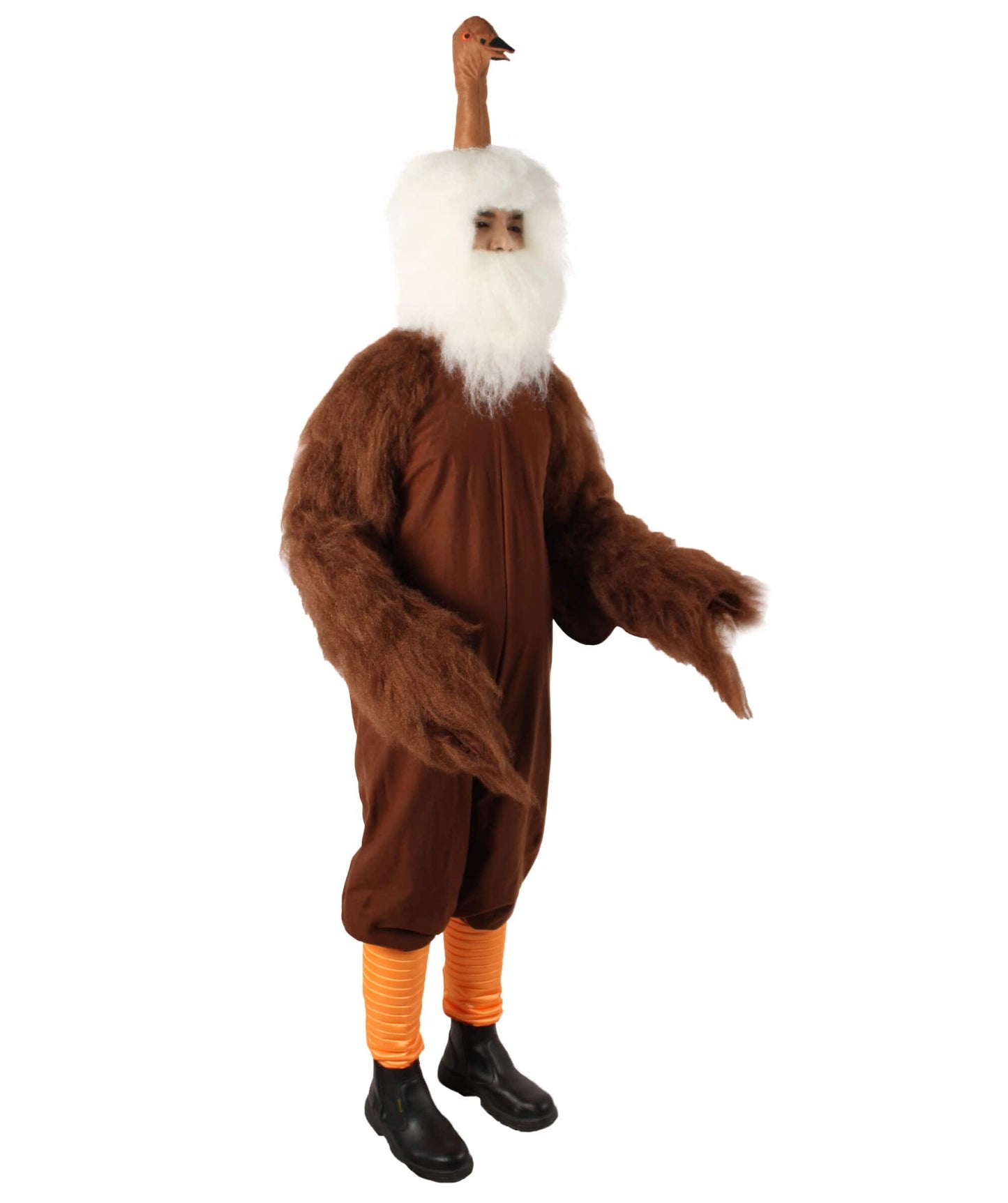 Unisex Vulture Full Fur Costume