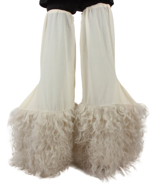 Unisex Hairy Warrior Ape Wookie Pair Stilt Covers