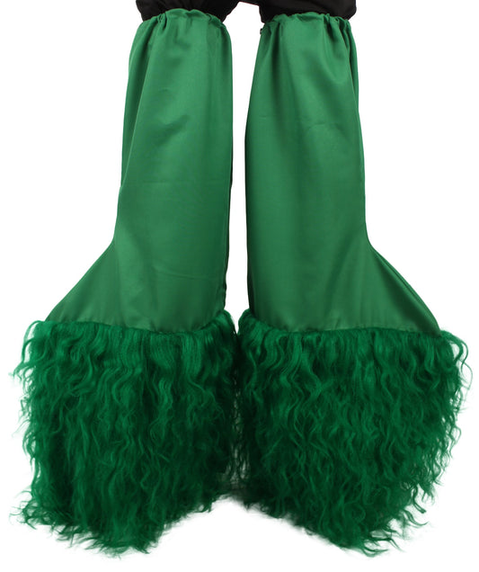 Unisex Hairy Warrior Ape Wookie Pair Stilt Covers
