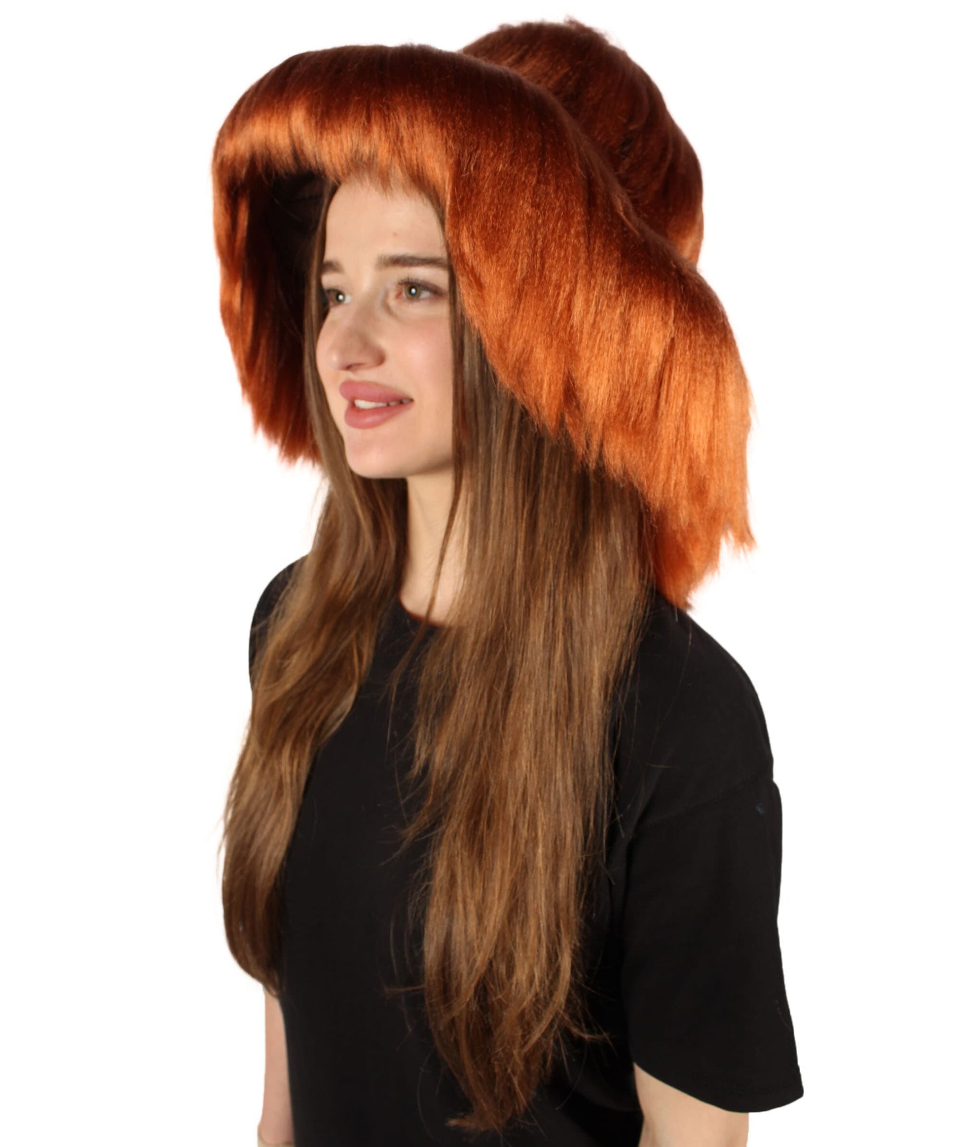 Sandy Brown Unisex Multicolor Option Furry Bucket Hat Cosplay Accessory