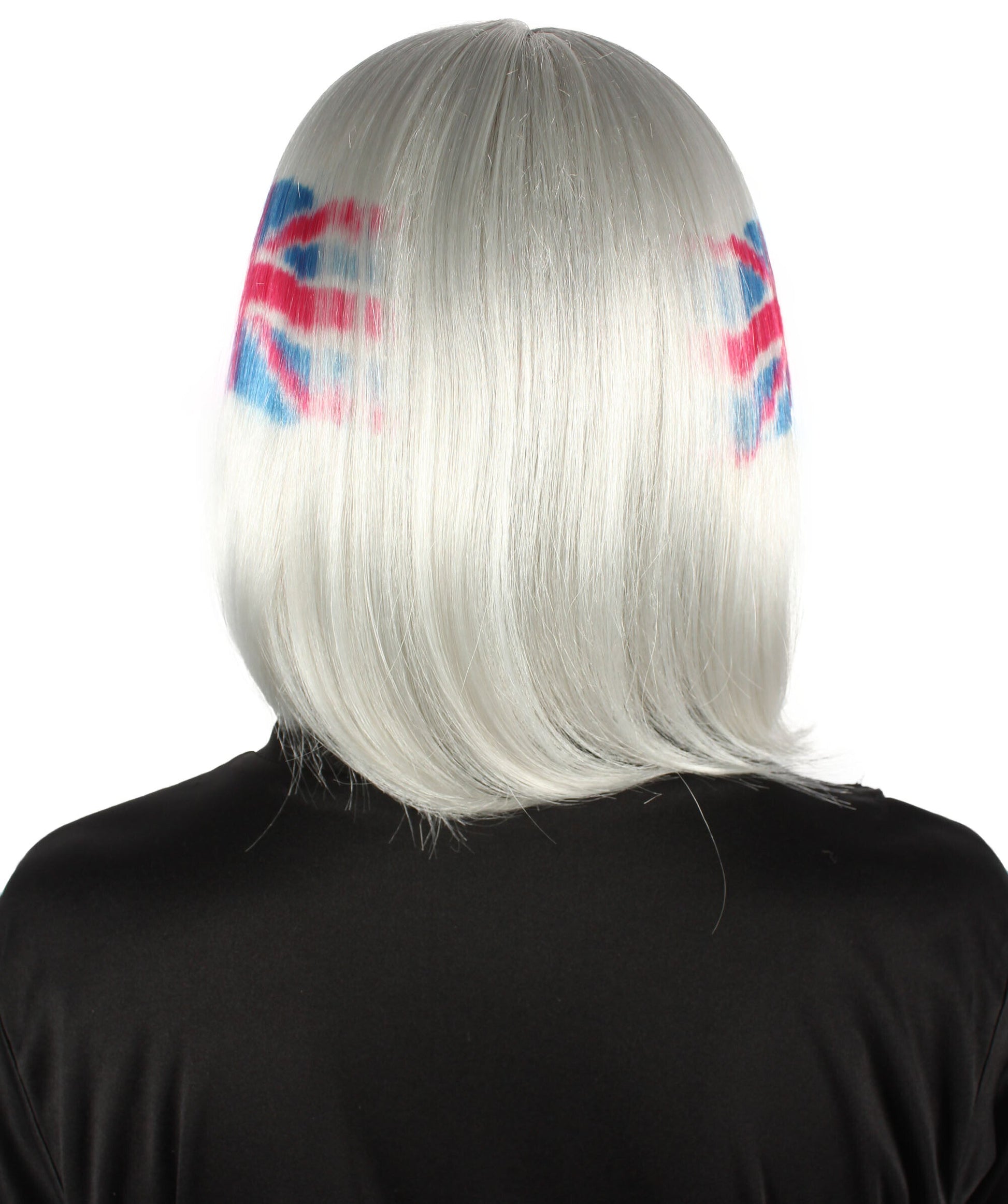 USA flag-themed bob wig