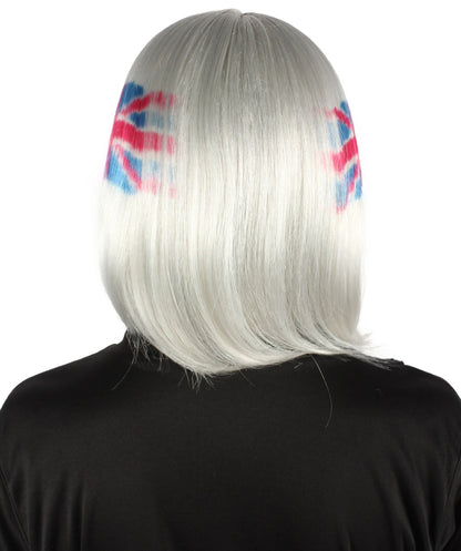USA flag-themed bob wig