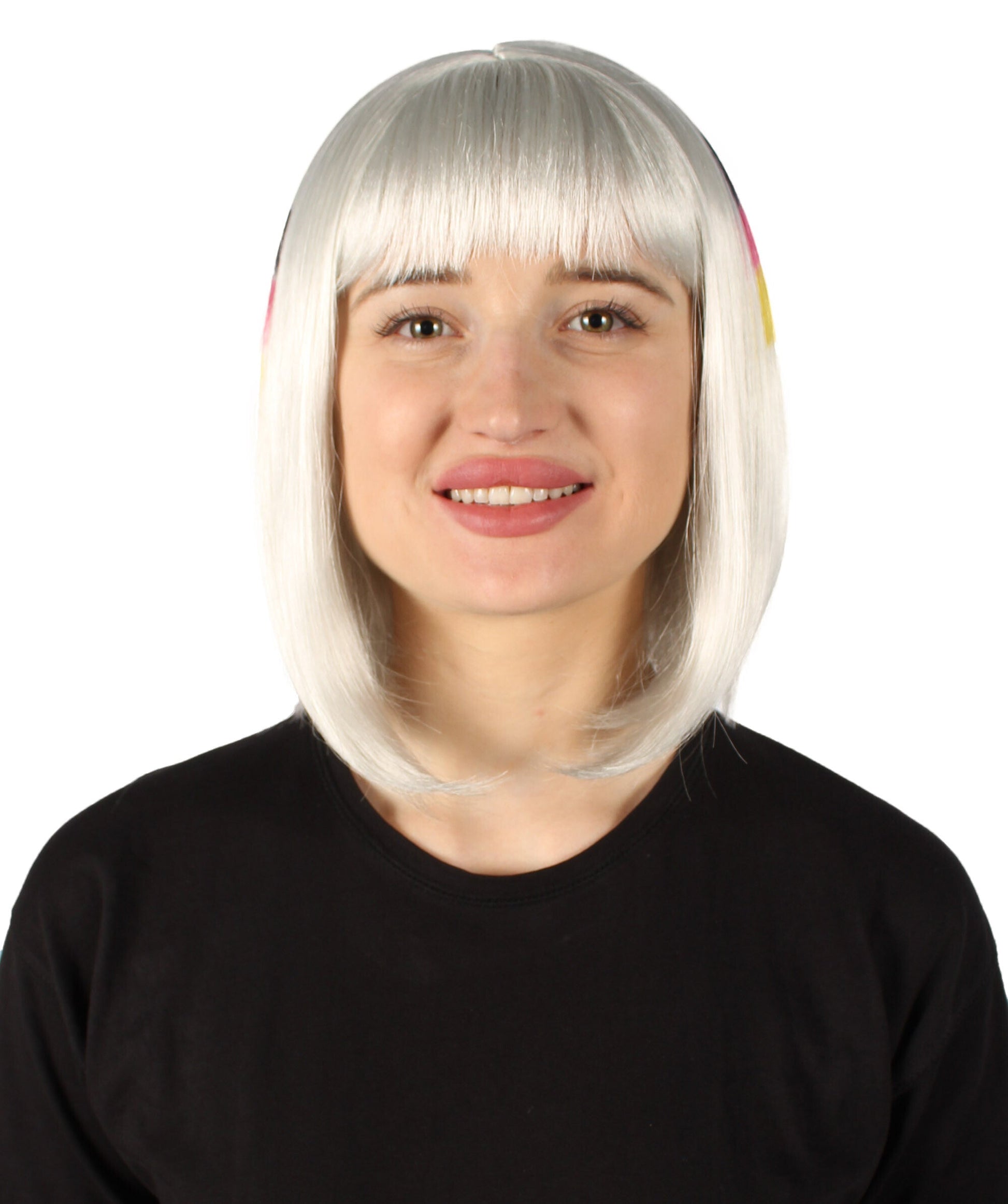 USA flag-themed bob wig