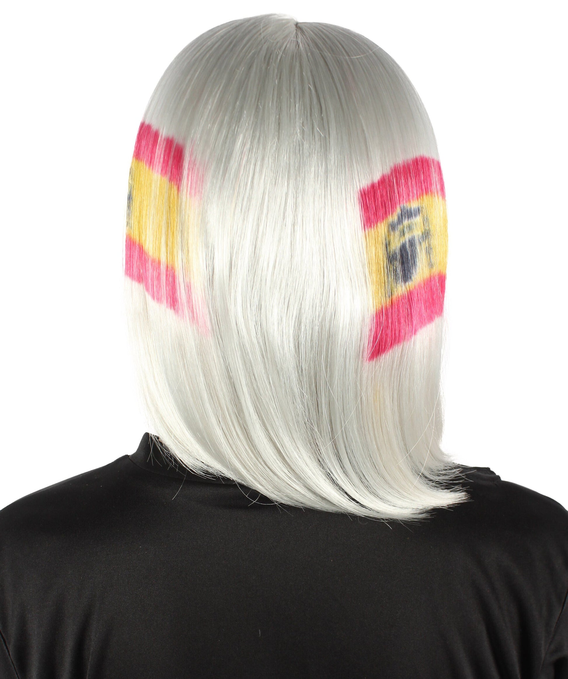 USA flag-themed bob wig