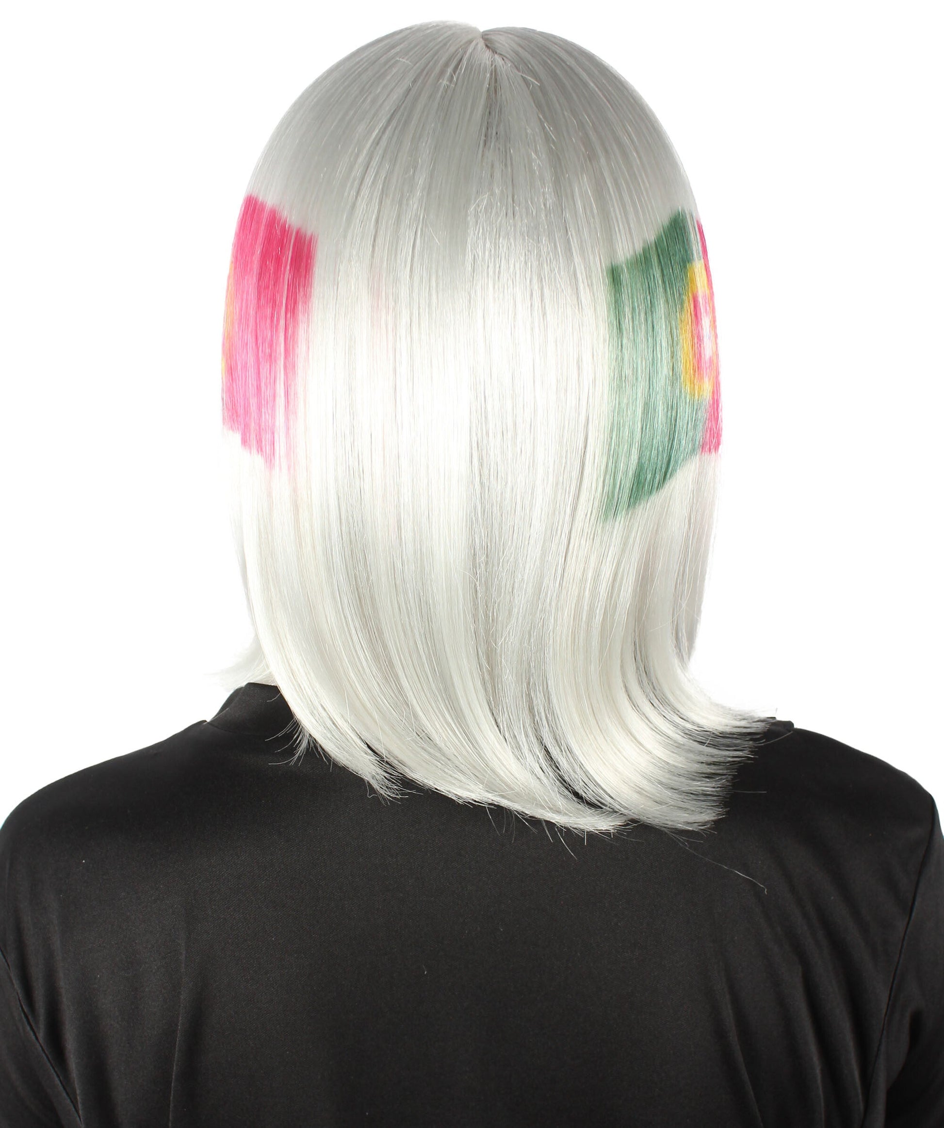 USA flag-themed bob wig