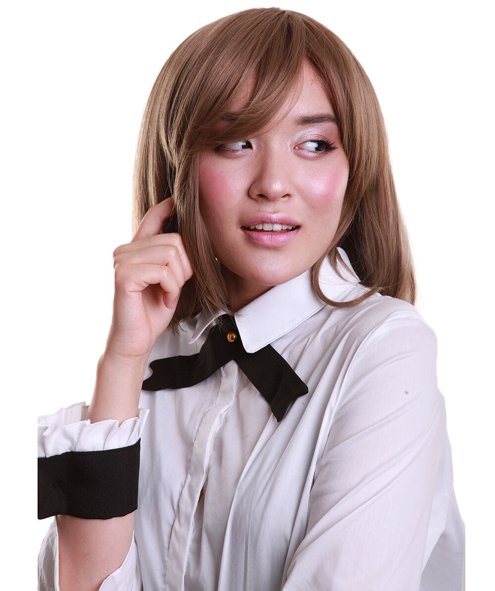 Latte brown Bob Wig