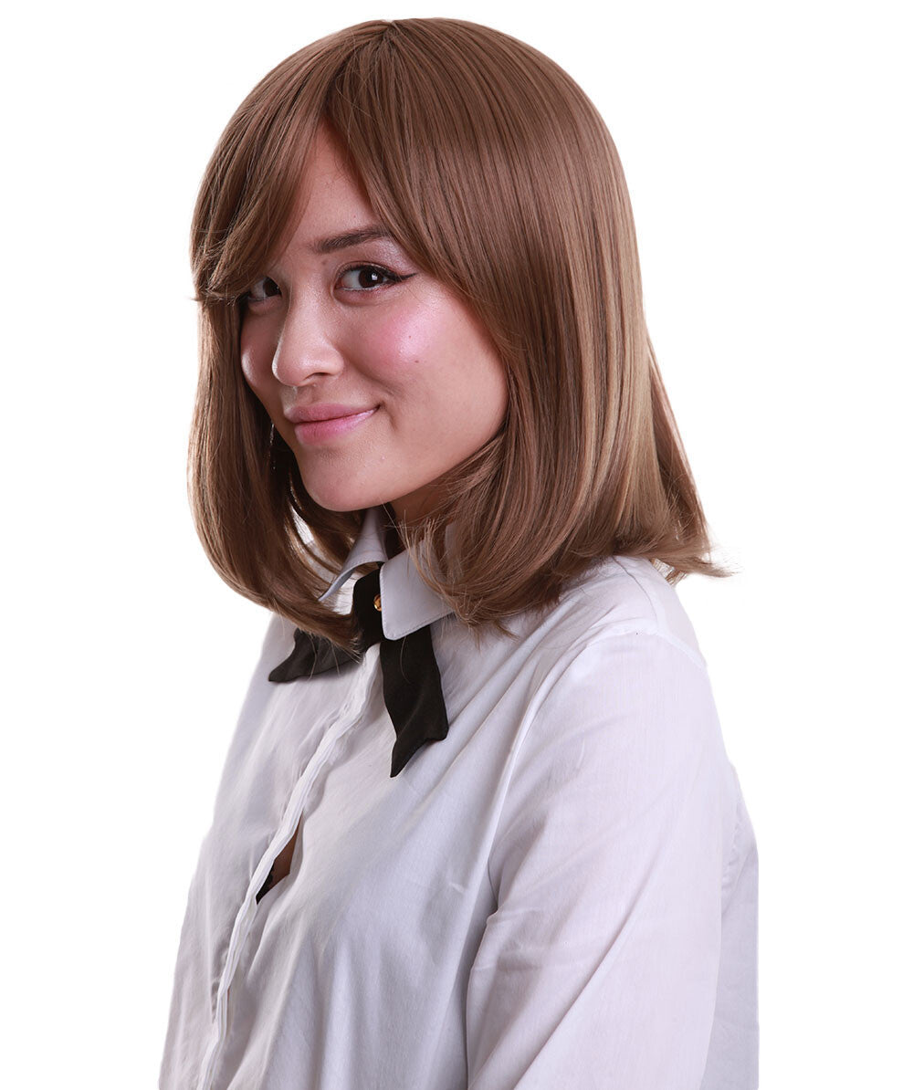 Latte brown Bob Wig