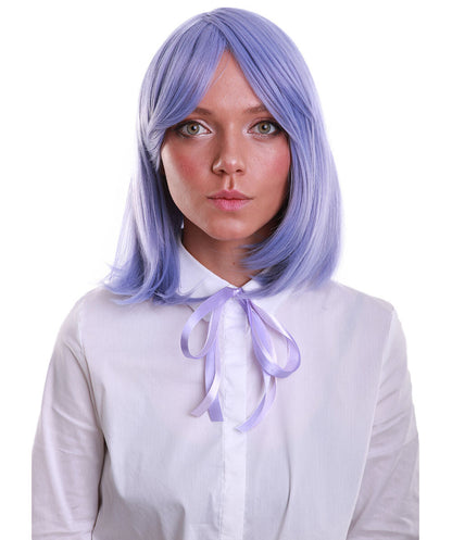 Soft lavender Bob Wig