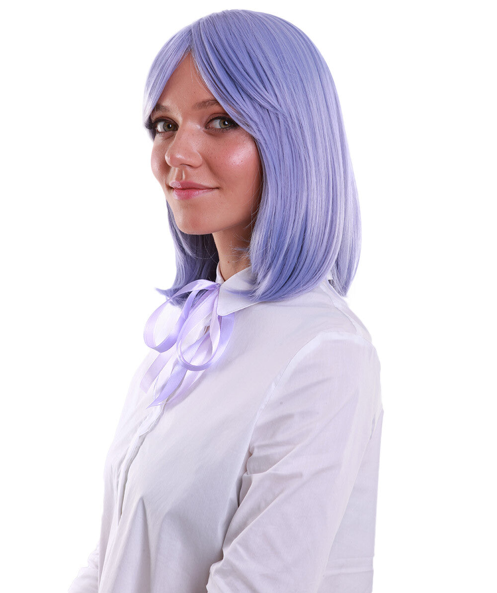 Soft lavender Bob Wig