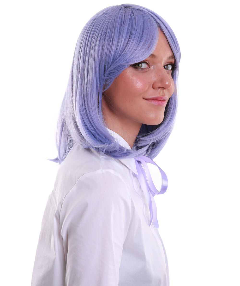 Soft lavender Bob Wig