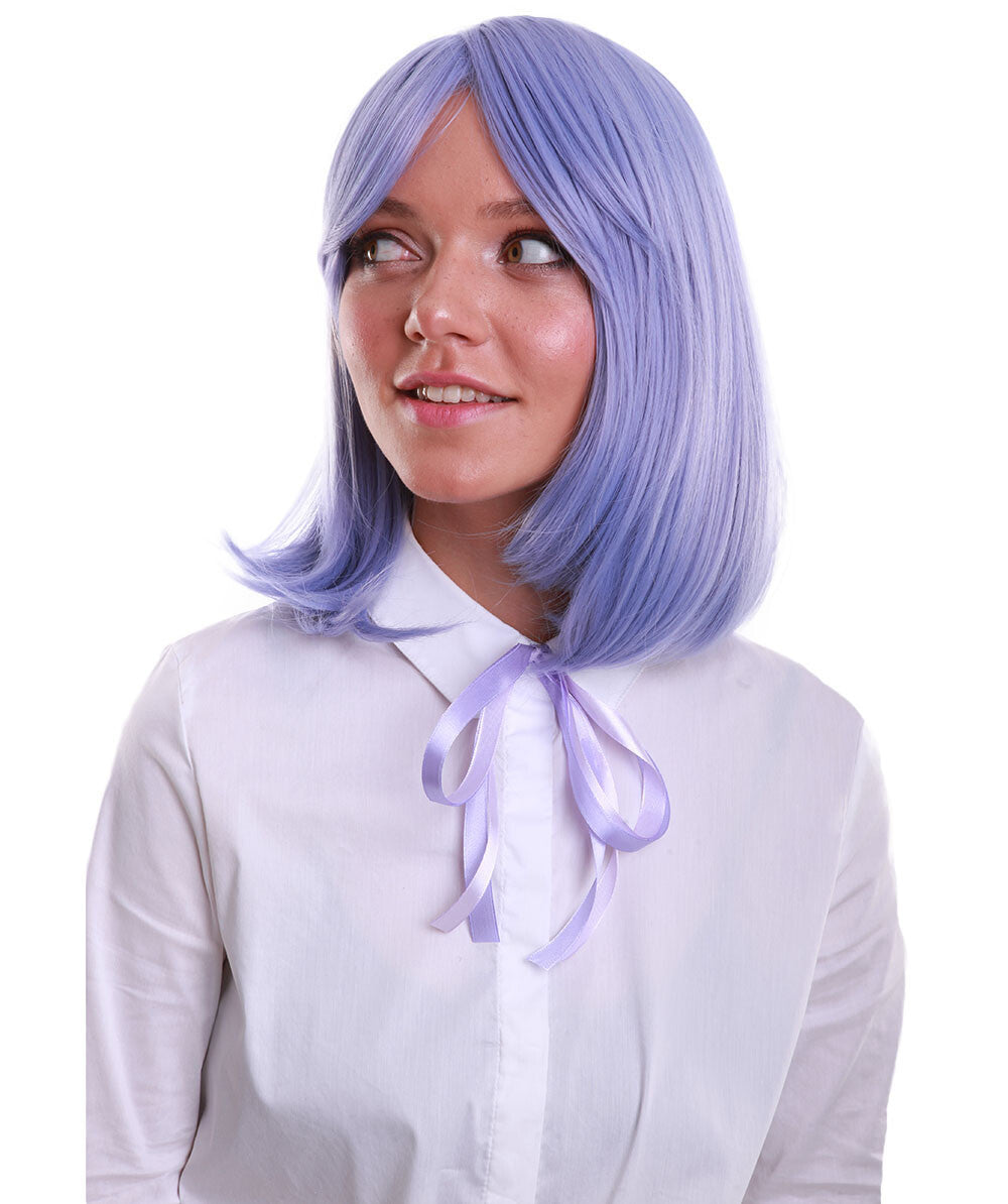 Soft lavender Bob Wig