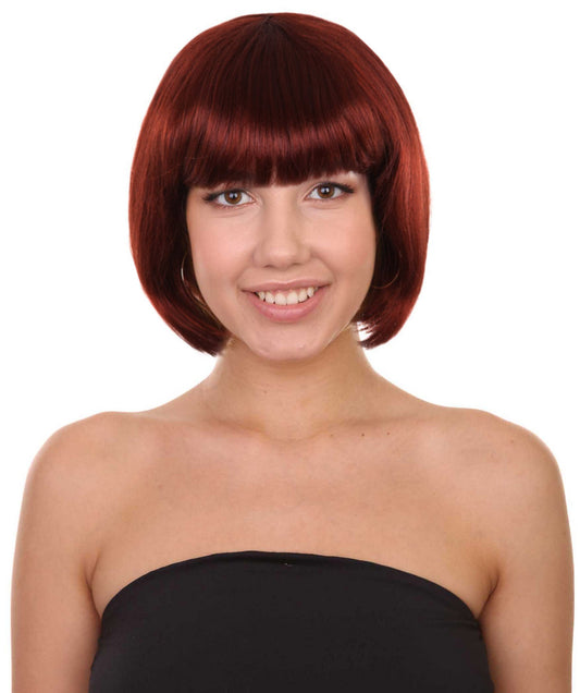 Irish Red Short Bob Style Wig