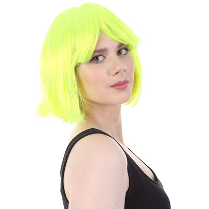 Neon Green Bob Wig