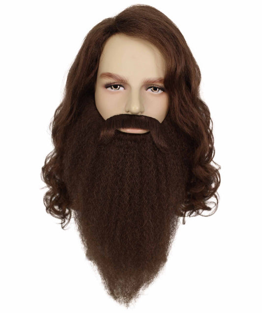 Brown Magical Giant Costume Wig