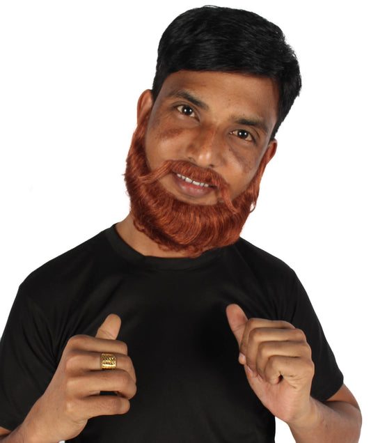 Frizzly Ginger Box Beard