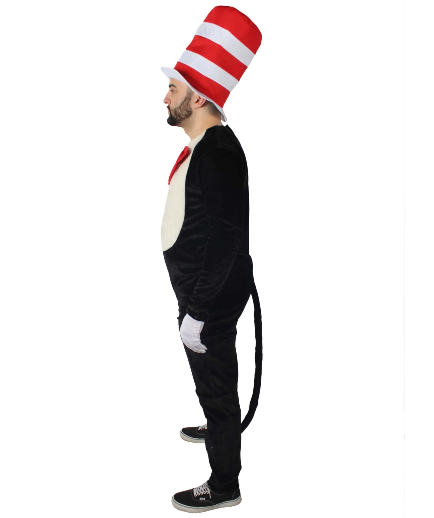  Men's Cat Hat Jumpsuit Costume