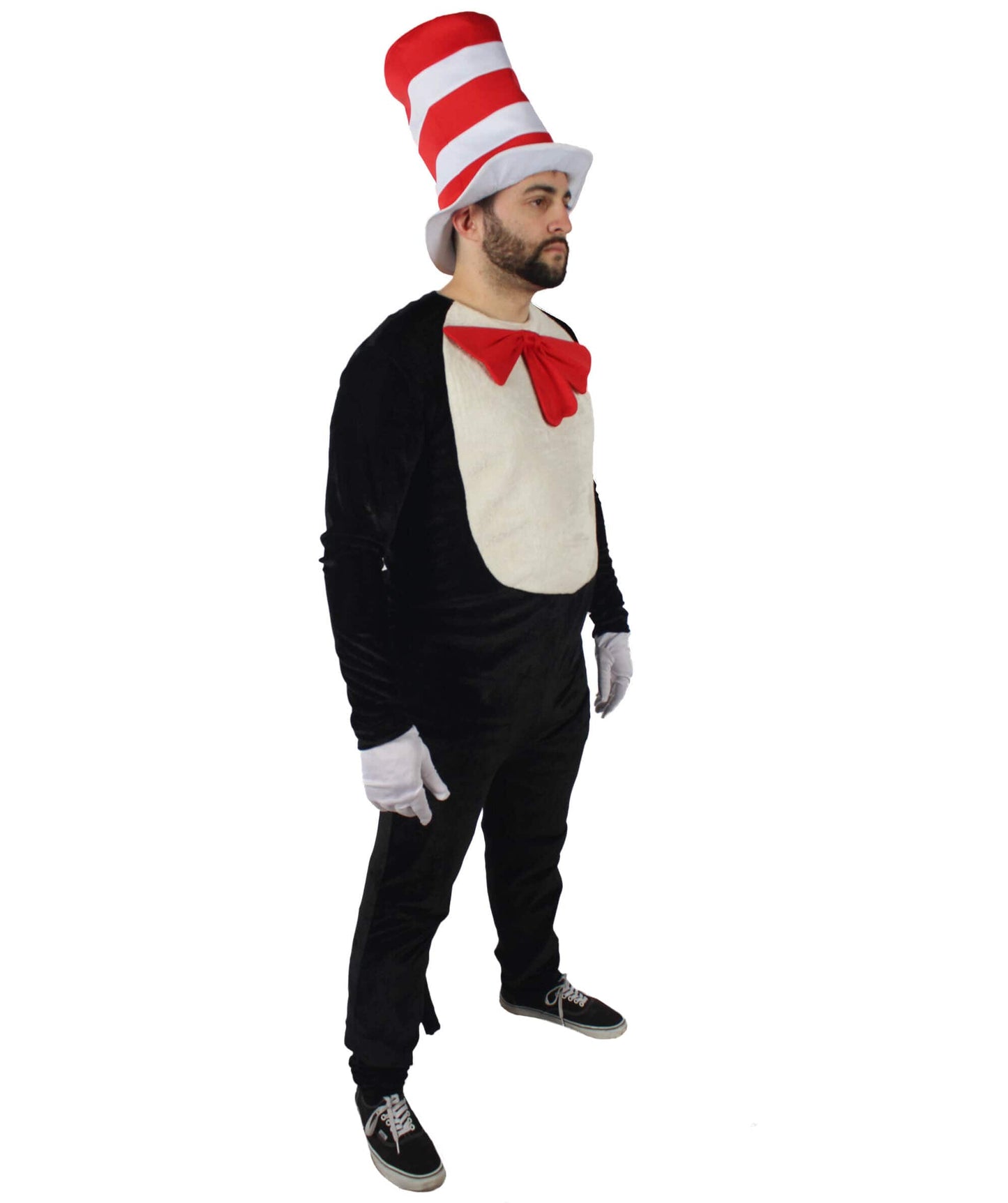  Men's Cat Hat Jumpsuit Costume