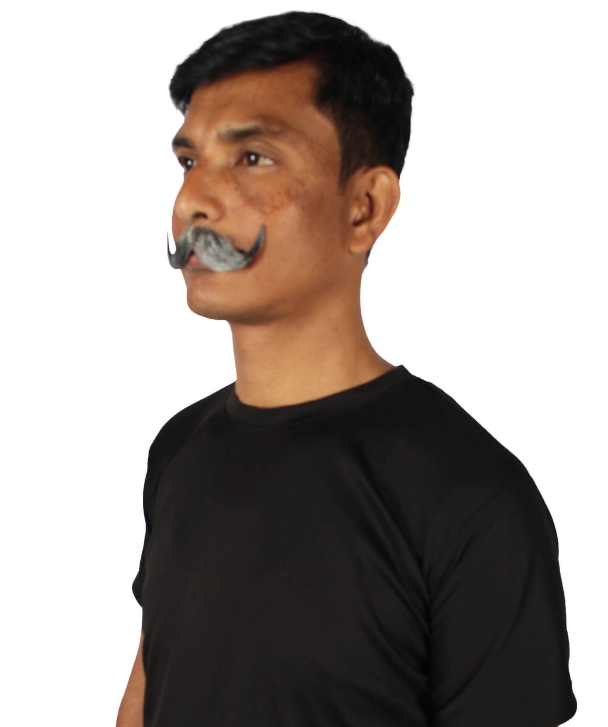 mustache grey