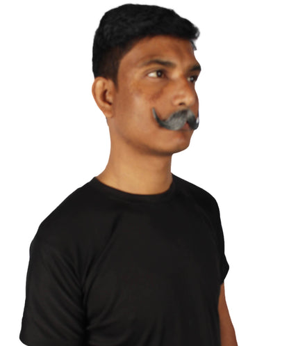 mustache grey