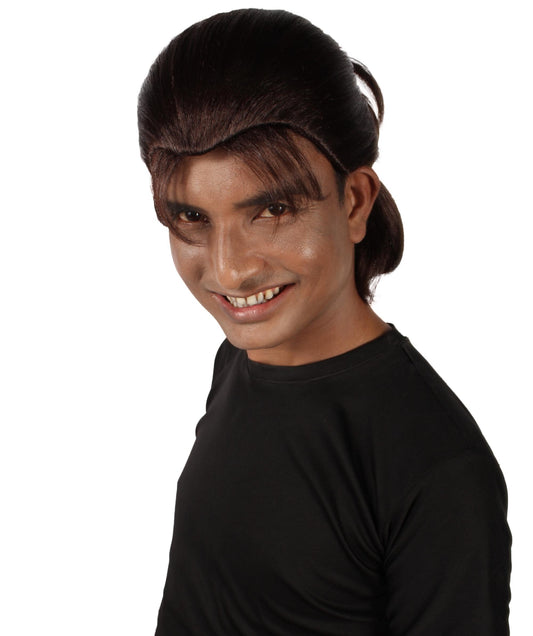  Men's Anime Manga Titan Attack Brown Wig with Bangs