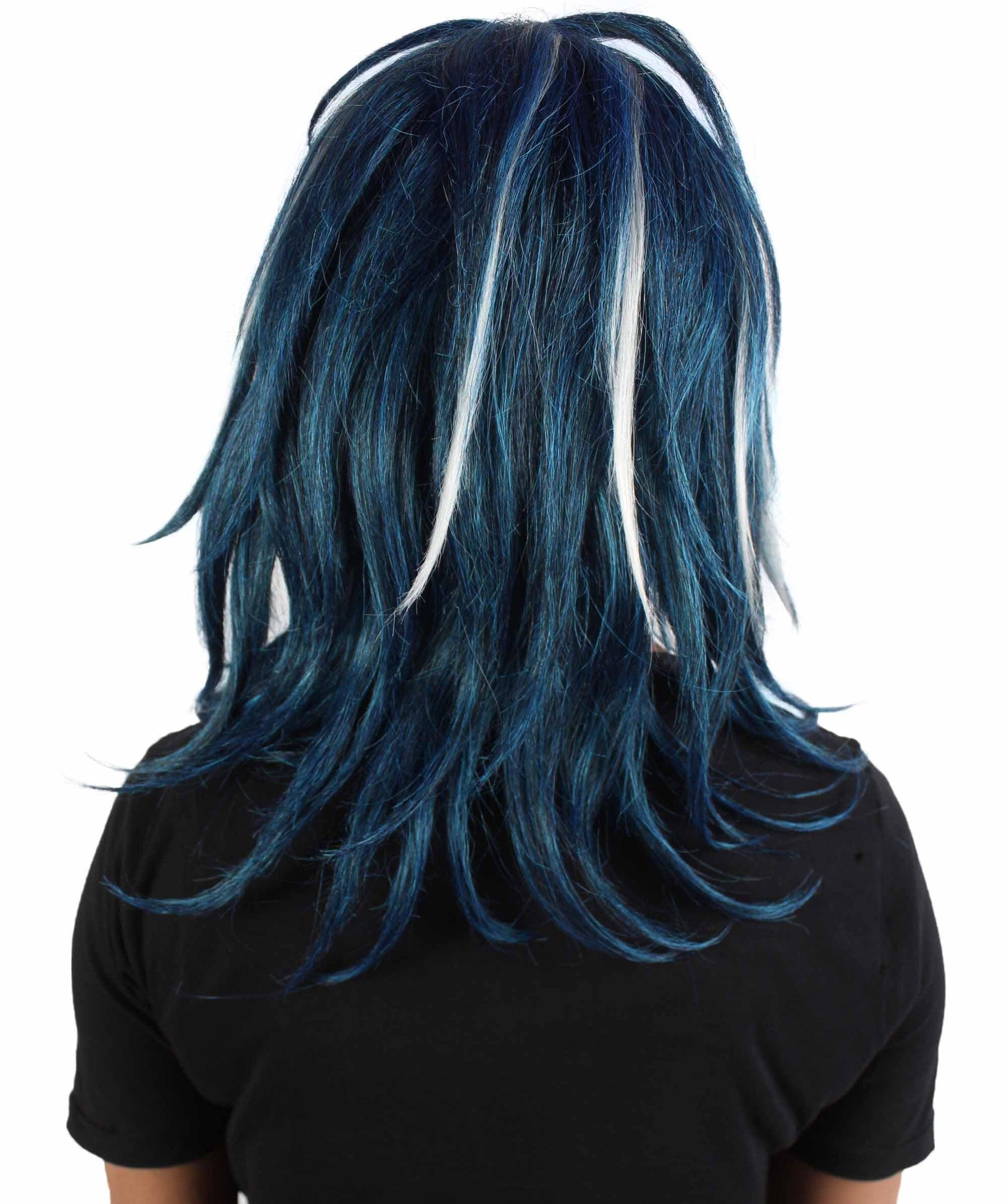 Unisex Anime Kaeya Role-playing Anime Cosplay Navy-Blue Wig