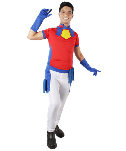 Men's Peace Maker Super Hero Multicolor Costume