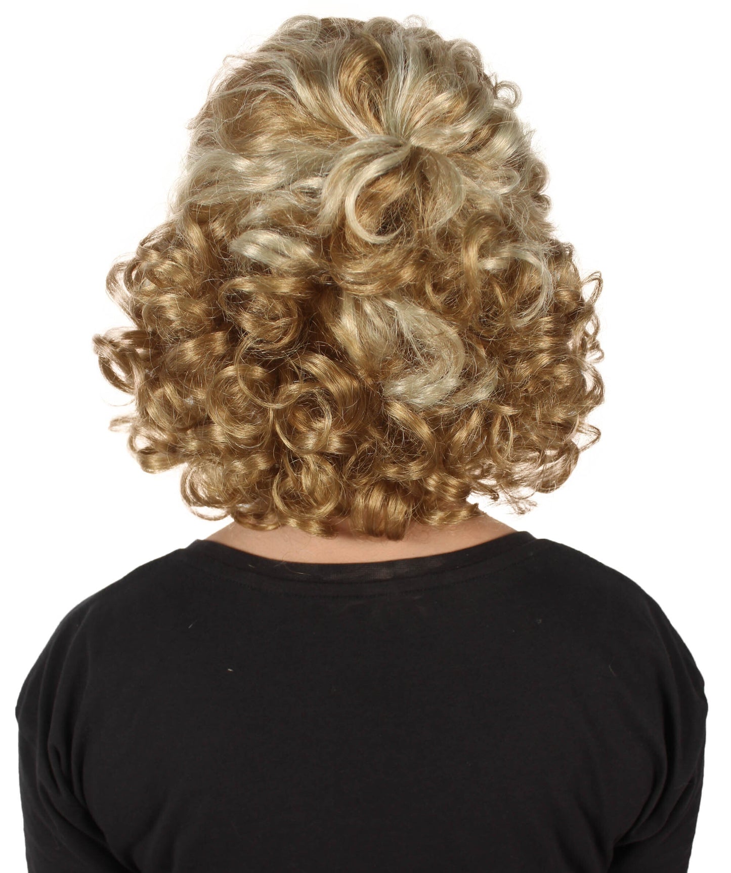 Women’s Historical TV Shows Martha Mitchell Blonde Bouffant and Flipped-out Bob Wig I Flame-retardant 100% Synthetic Fiber Fancy Wig