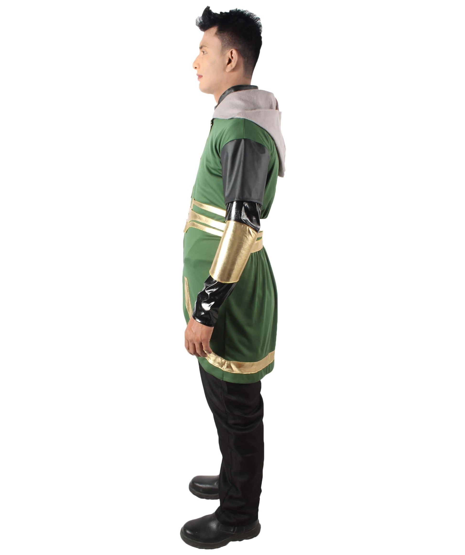 Men’s Green & Gold Mythological God of Mischief Costume