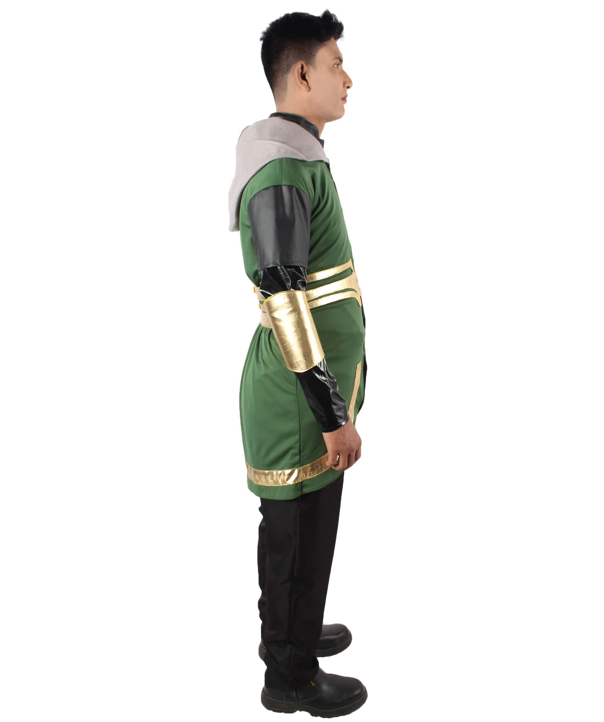 Men’s Green & Gold Mythological God of Mischief Costume