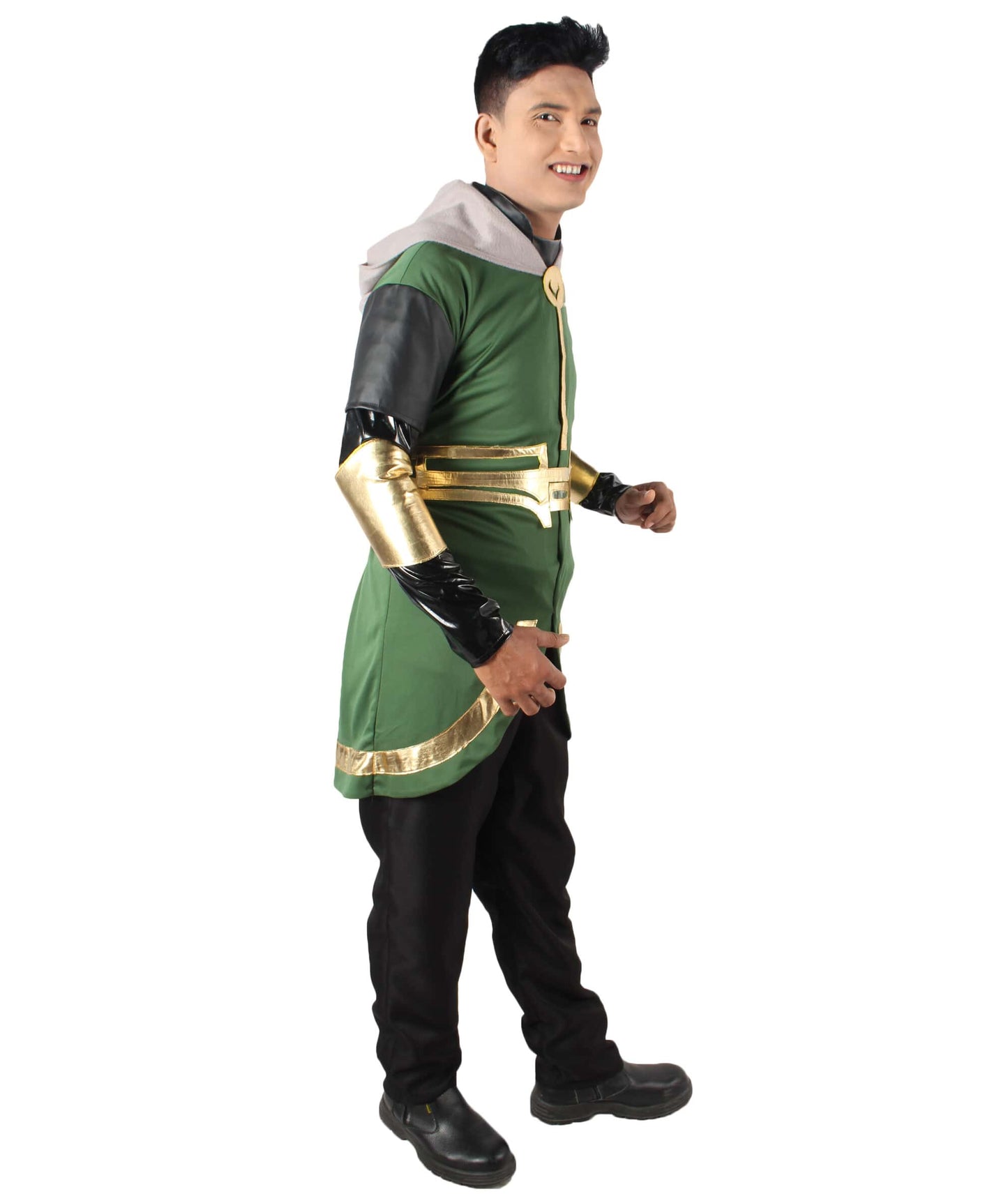 Men’s Green & Gold Mythological God of Mischief Costume