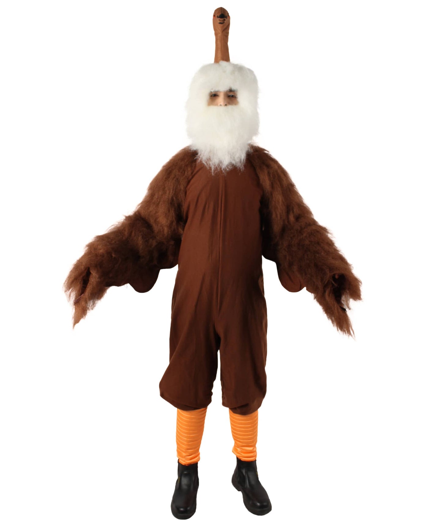 Unisex Vulture Full Fur Costume