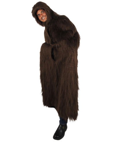 HPO  Men's Medieval Fantasy TV Series King North Fur Faux Costume Bundle