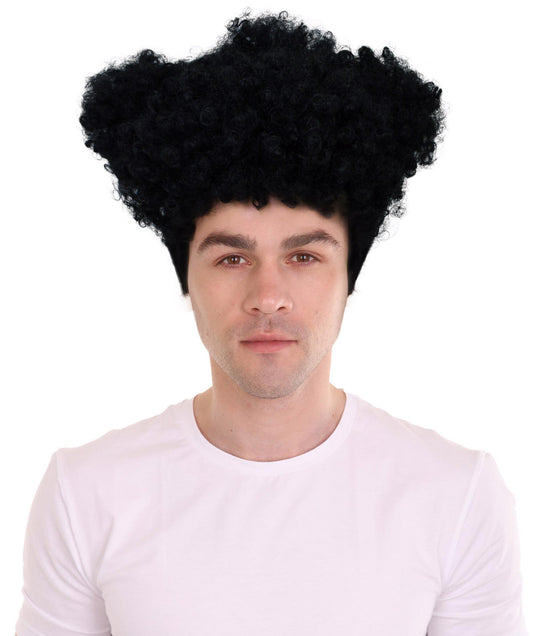 Rapper Curly Bun Wig