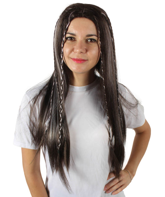 Black and Blonde Braided Wig