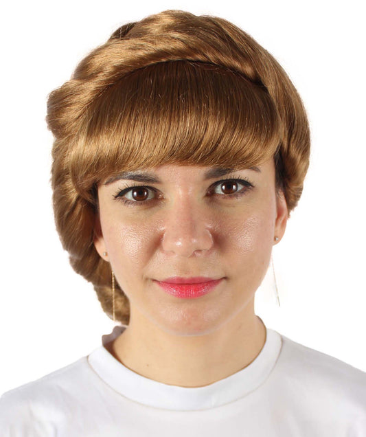 Princess Sisters Auburn Braided Wig