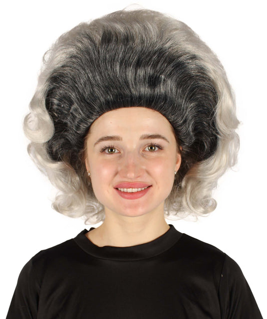 Drag Queen Grey-black Beehive Wig