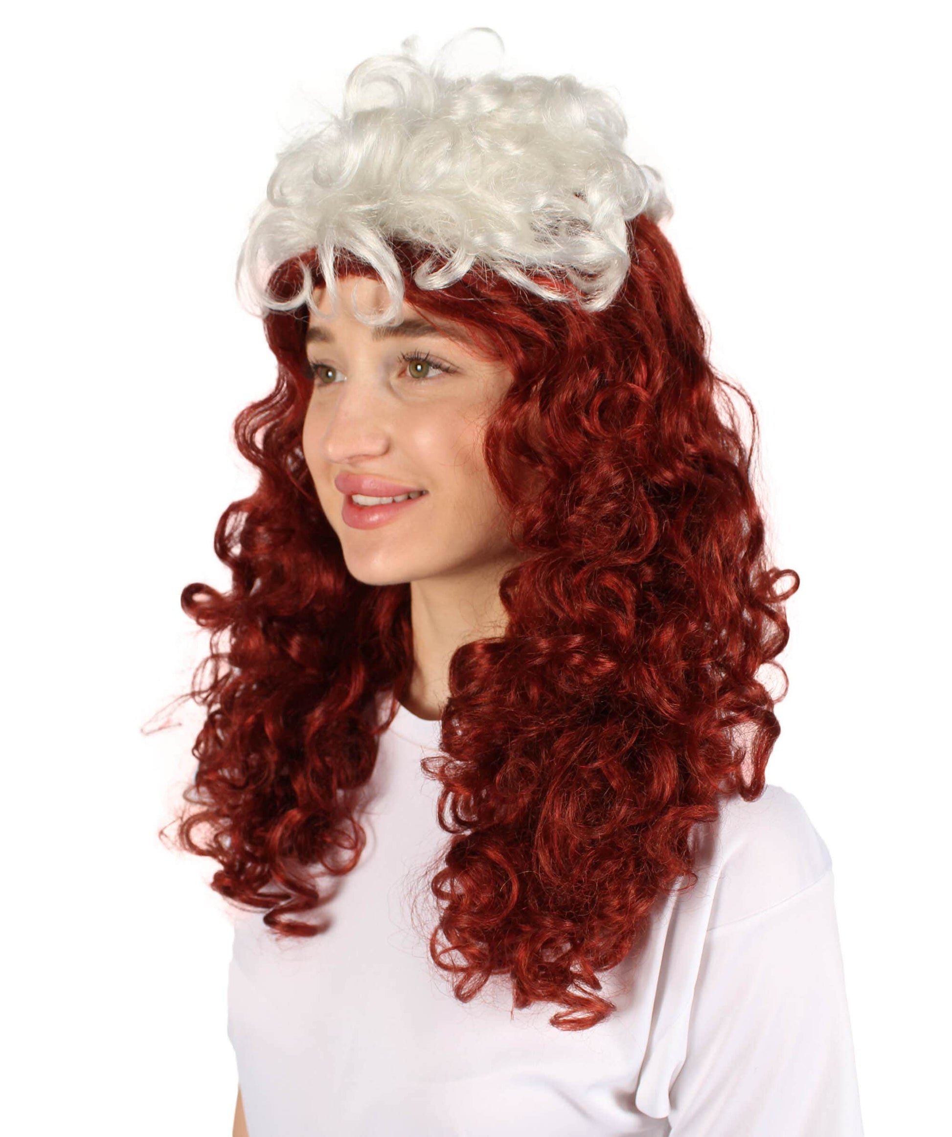 Comic Superhero Auburn 90s Curly Wig