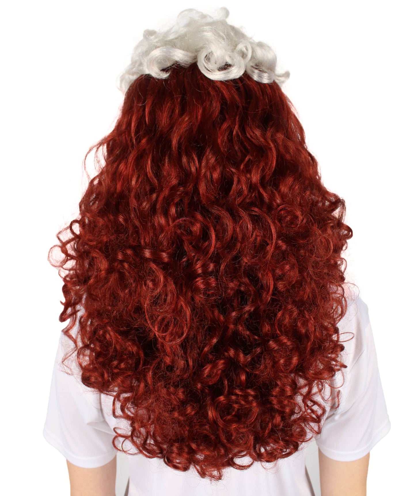 Comic Superhero Auburn 90s Curly Wig