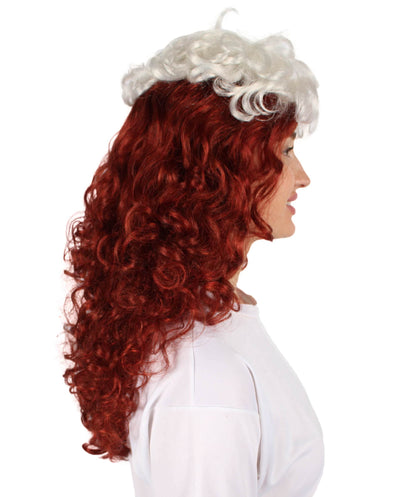 Comic Superhero Auburn 90s Curly Wig