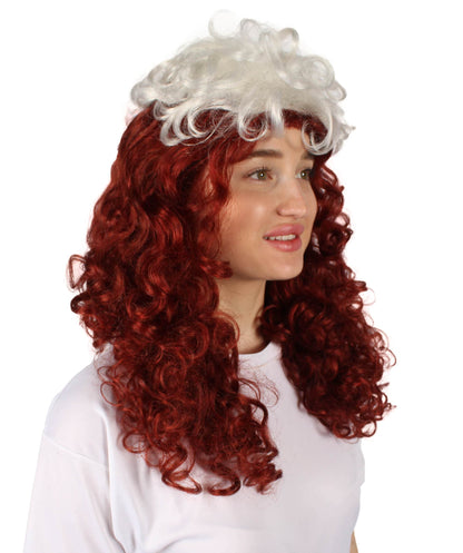 Comic Superhero Auburn 90s Curly Wig