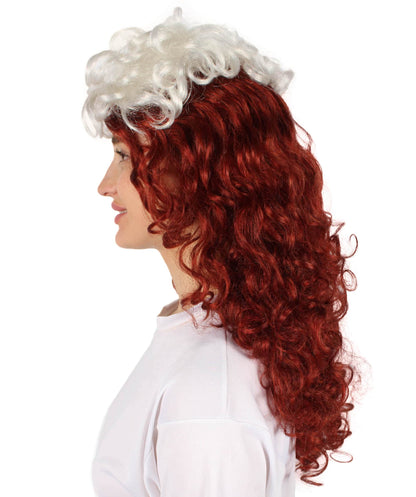 Comic Superhero Auburn 90s Curly Wig